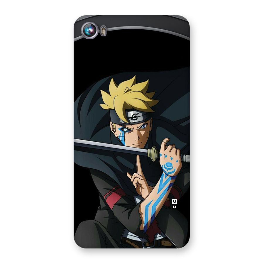 Boruto Uzumaki Stance Back Case for Canvas Fire 4 (A107)