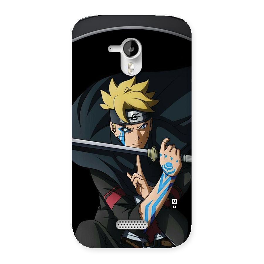 Boruto Uzumaki Stance Back Case for Canvas HD A116