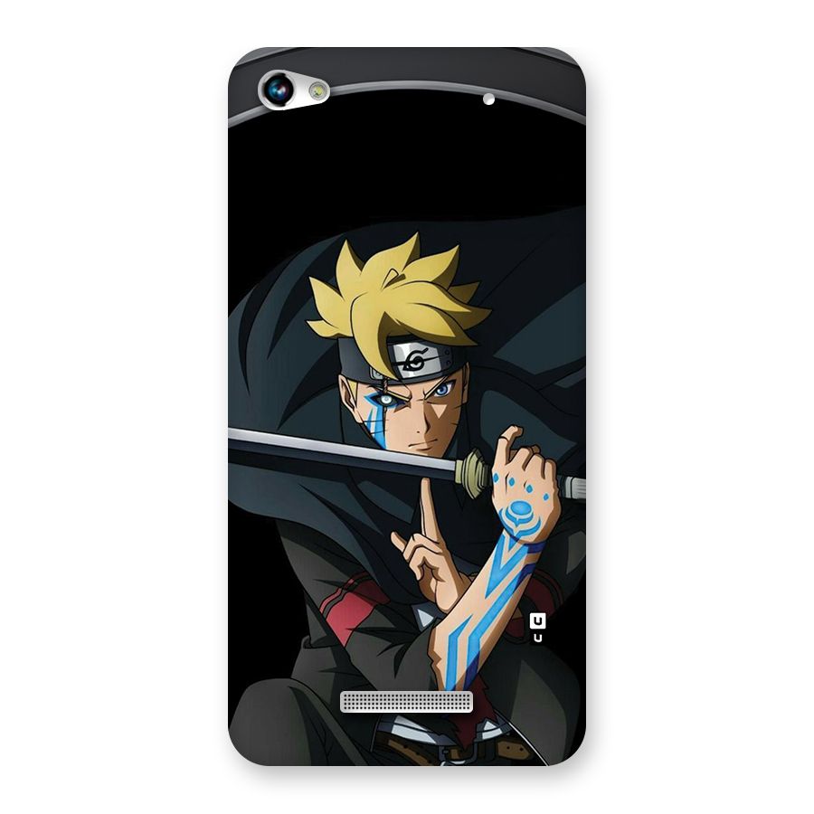 Boruto Uzumaki Stance Back Case for Canvas Hue 2 A316