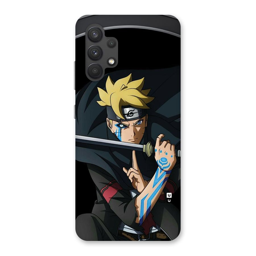 Boruto Uzumaki Stance Back Case for Galaxy A32