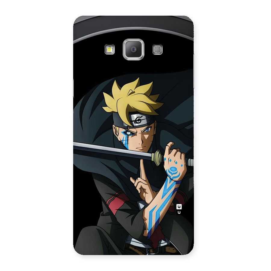 Boruto Uzumaki Stance Back Case for Galaxy A7