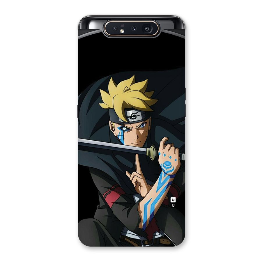 Boruto Uzumaki Stance Back Case for Galaxy A80