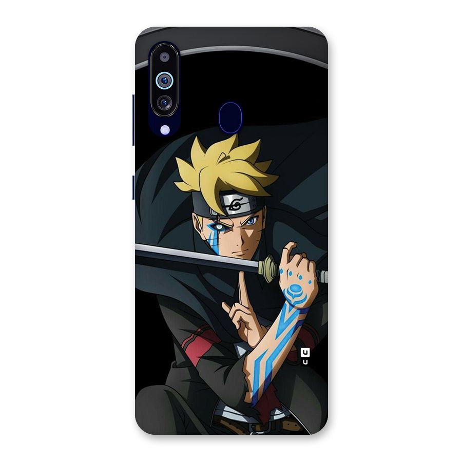 Boruto Uzumaki Stance Back Case for Galaxy M40