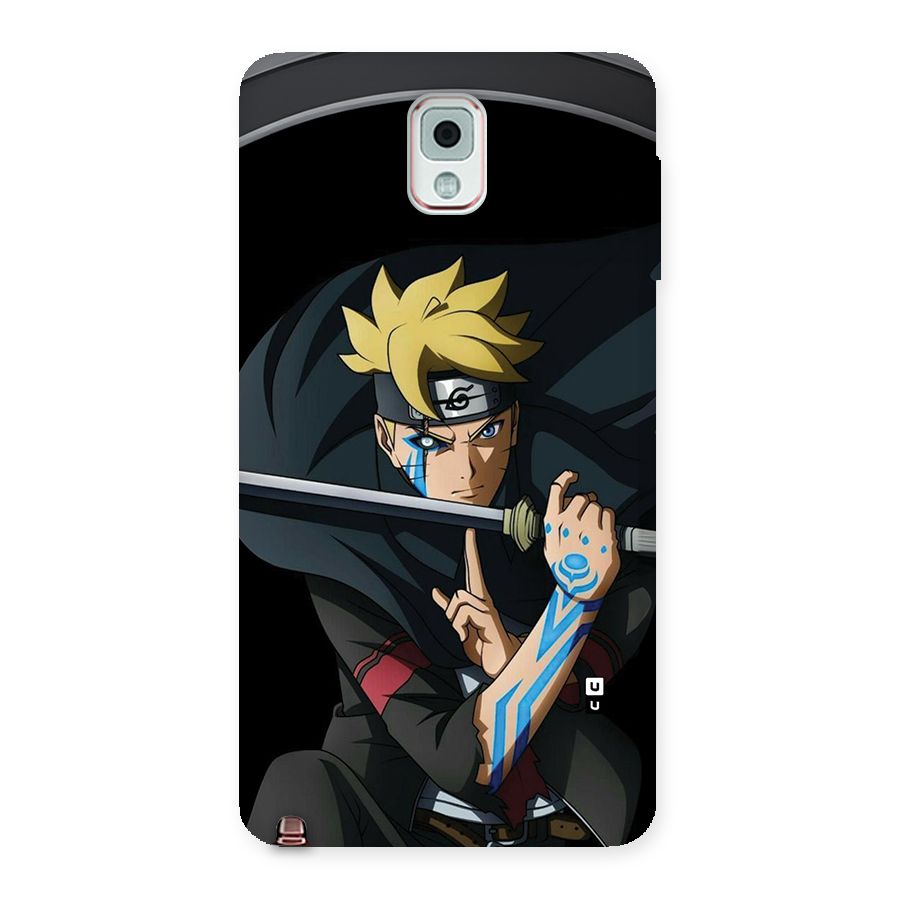 Boruto Uzumaki Stance Back Case for Galaxy Note 3