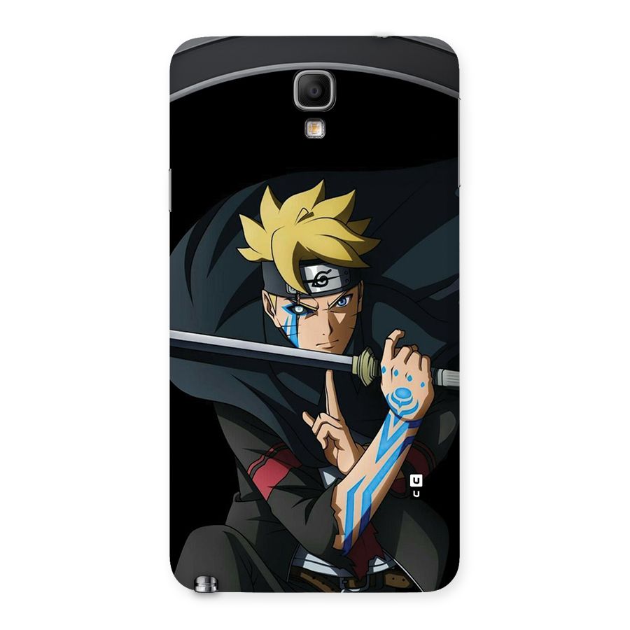 Boruto Uzumaki Stance Back Case for Galaxy Note 3 Neo