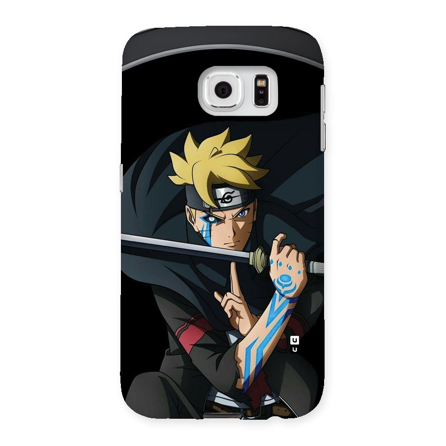 Boruto Uzumaki Stance Back Case for Galaxy S6