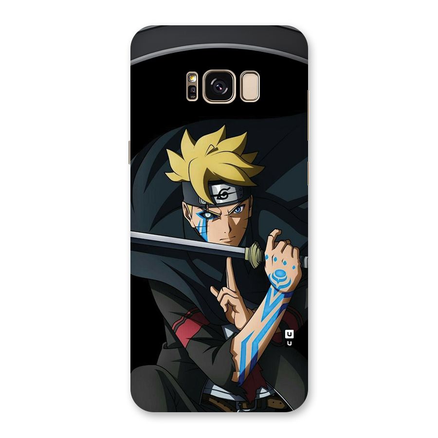 Boruto Uzumaki Stance Back Case for Galaxy S8 Plus
