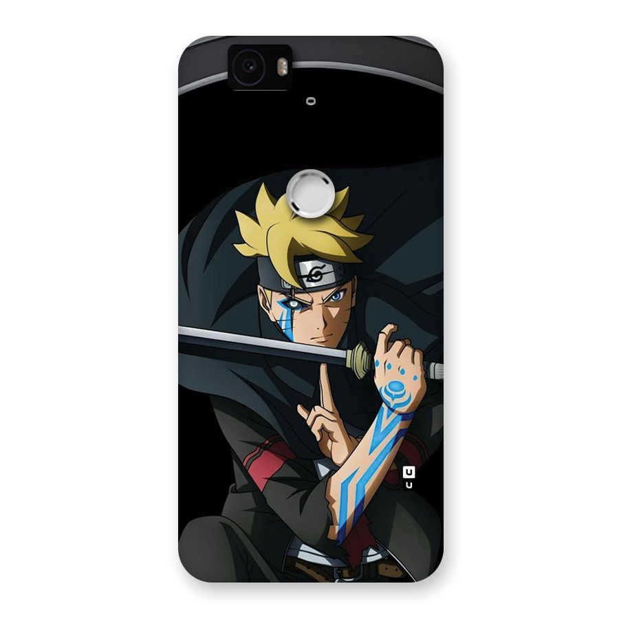 Boruto Uzumaki Stance Back Case for Google Nexus 6P