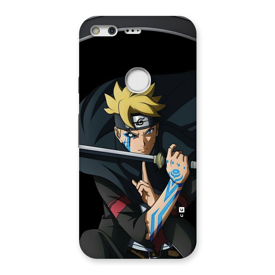 Boruto Uzumaki Stance Back Case for Google Pixel