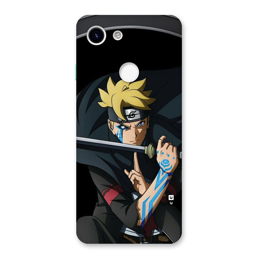 Boruto Uzumaki Stance Back Case for Google Pixel 3