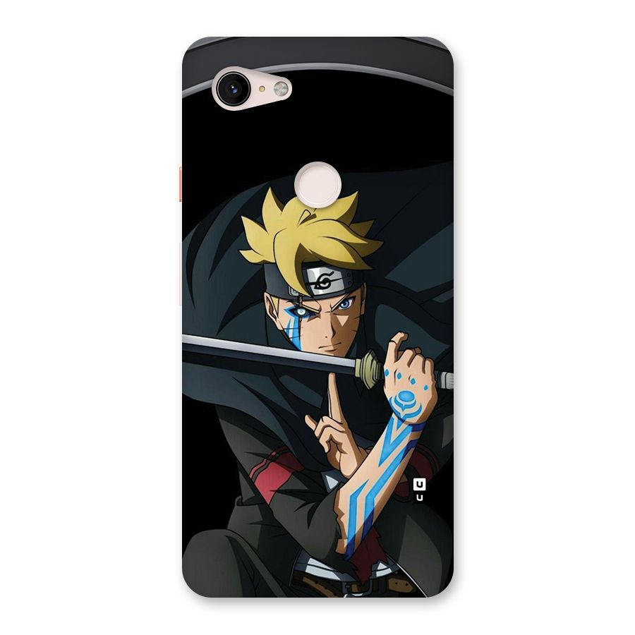 Boruto Uzumaki Stance Back Case for Google Pixel 3 XL