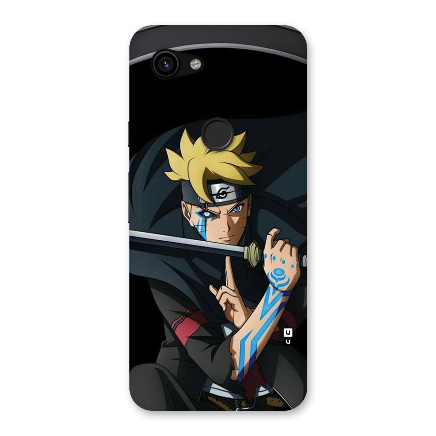 Boruto Uzumaki Stance Back Case for Google Pixel 3a