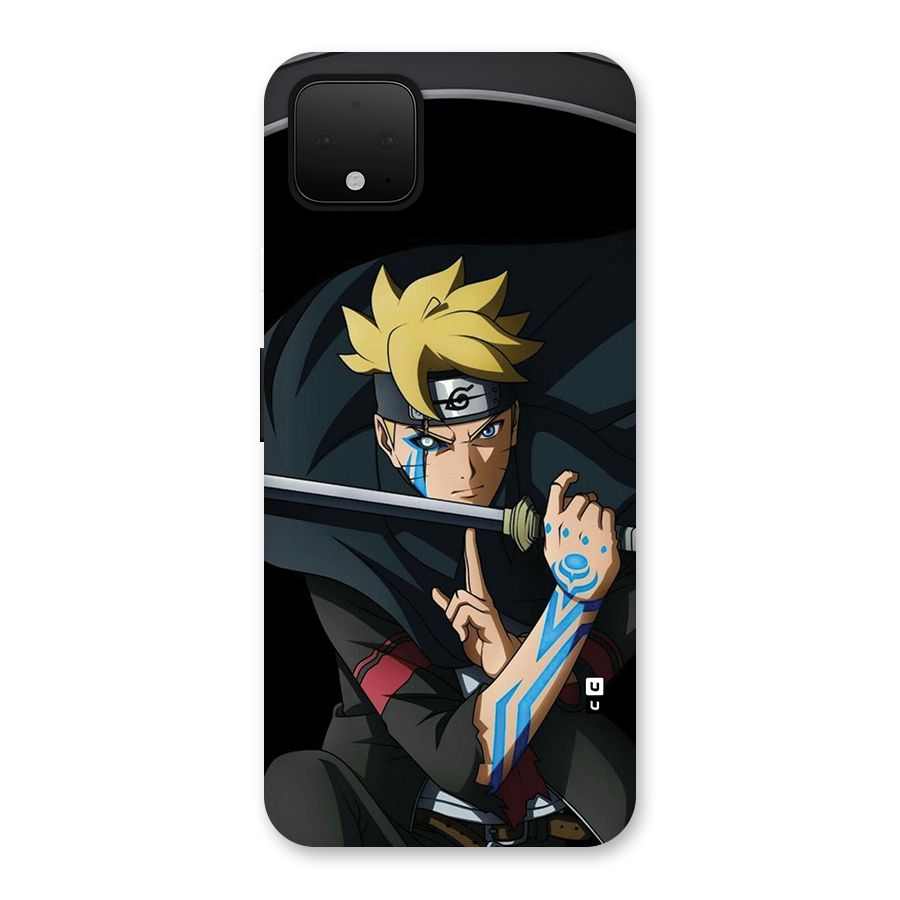 Boruto Uzumaki Stance Back Case for Google Pixel 4 XL