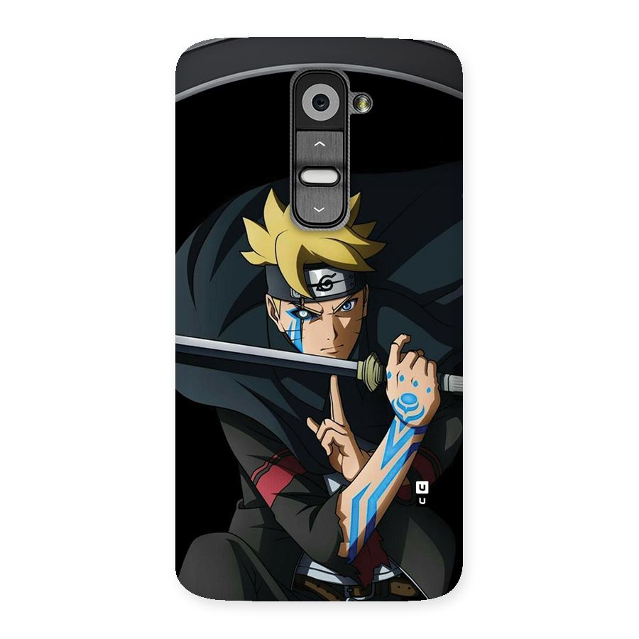 Boruto Uzumaki Stance Back Case for LG G2