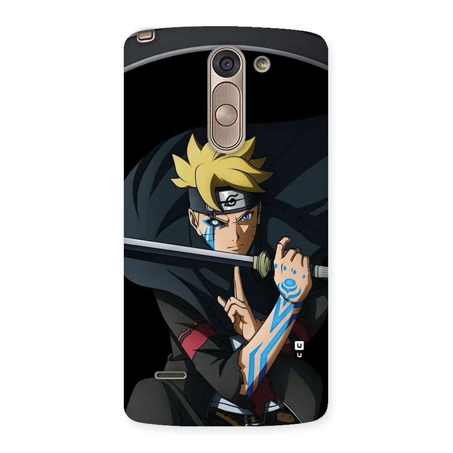 Boruto Uzumaki Stance Back Case for LG G3 Stylus