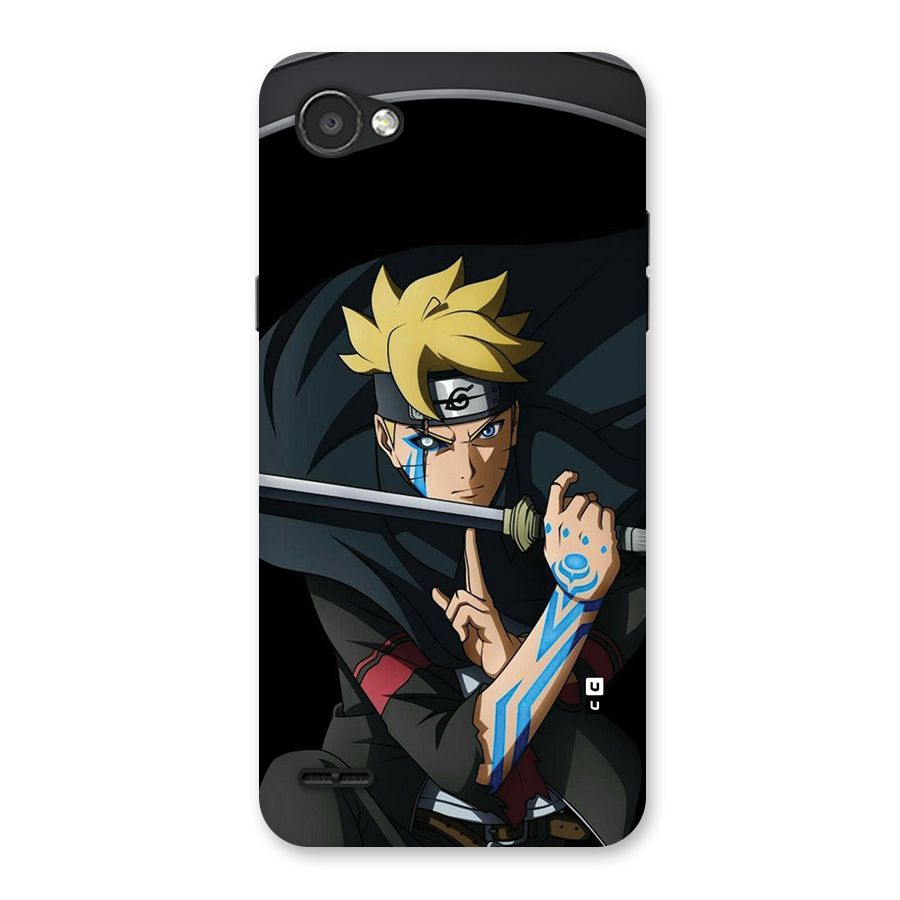 Boruto Uzumaki Stance Back Case for LG Q6