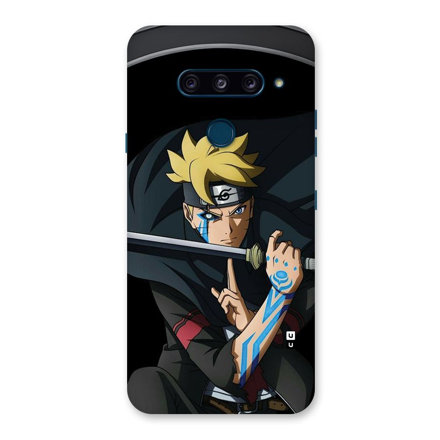 Boruto Uzumaki Stance Back Case for LG  V40 ThinQ
