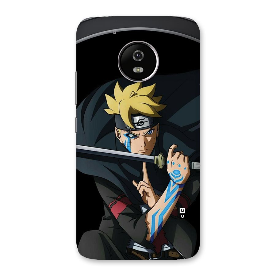 Boruto Uzumaki Stance Back Case for Moto G5