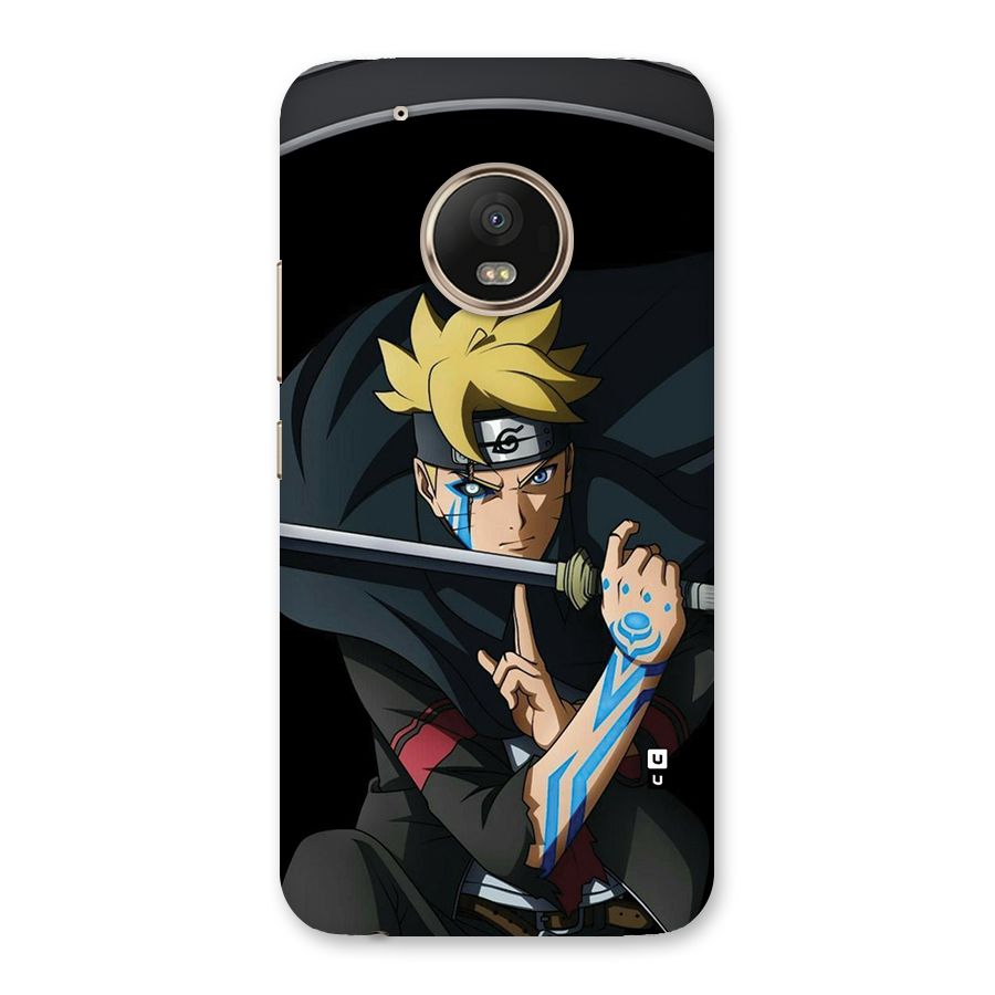 Boruto Uzumaki Stance Back Case for Moto G5 Plus