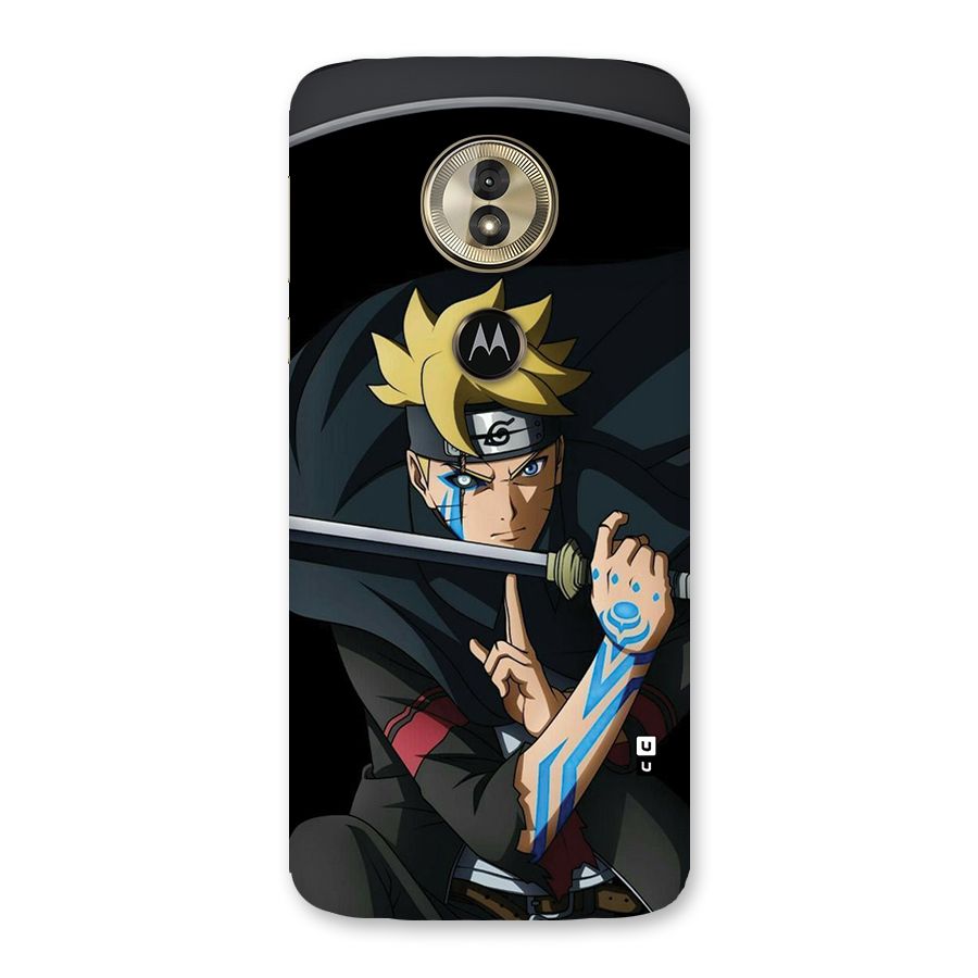 Boruto Uzumaki Stance Back Case for Moto G6 Play