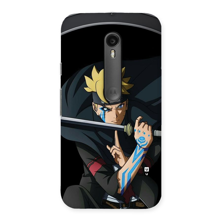 Boruto Uzumaki Stance Back Case for Moto G Turbo