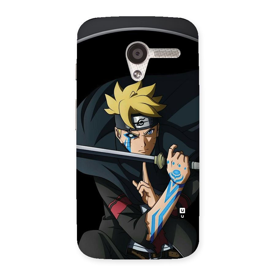 Boruto Uzumaki Stance Back Case for Moto X