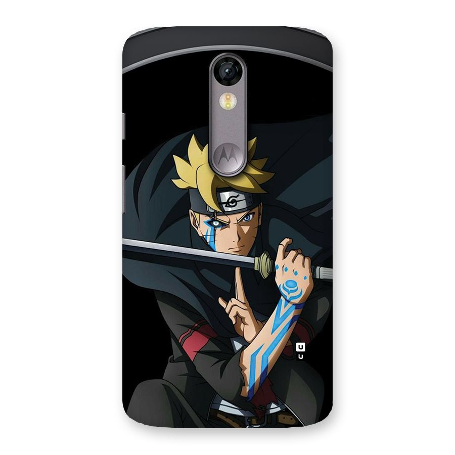 Boruto Uzumaki Stance Back Case for Moto X Force