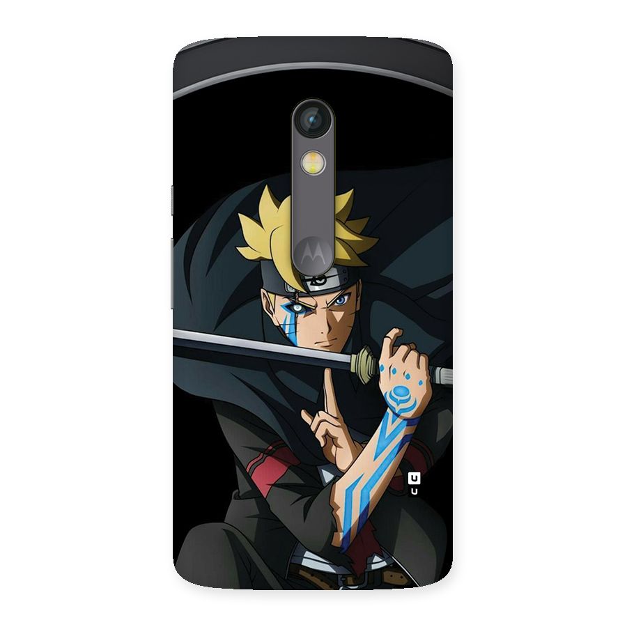 Boruto Uzumaki Stance Back Case for Moto X Play