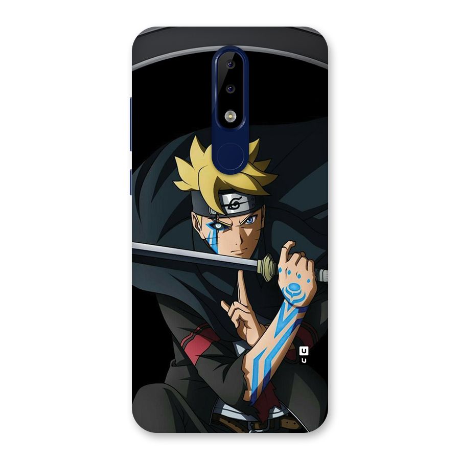 Boruto Uzumaki Stance Back Case for Nokia 5.1 Plus