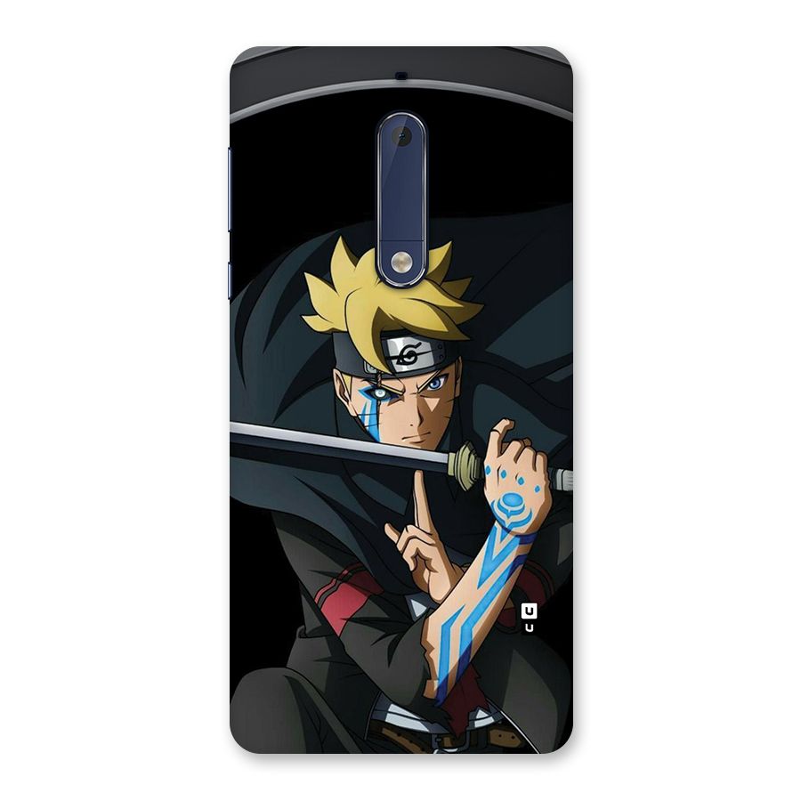 Boruto Uzumaki Stance Back Case for Nokia 5
