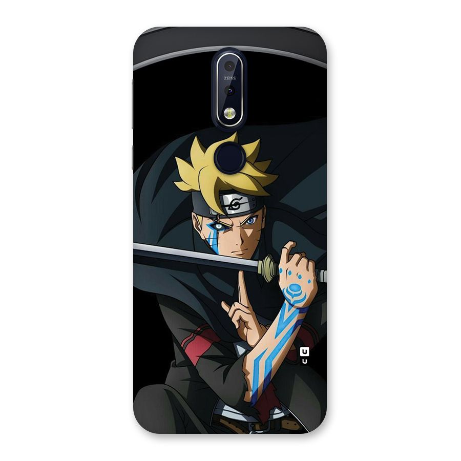 Boruto Uzumaki Stance Back Case for Nokia 7.1