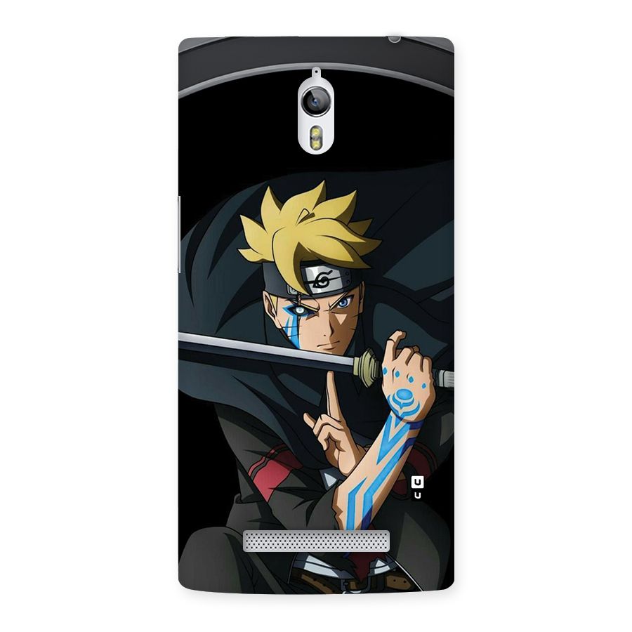 Boruto Uzumaki Stance Back Case for Oppo Find 7