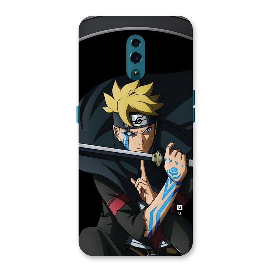 Boruto Uzumaki Stance Back Case for Oppo Reno