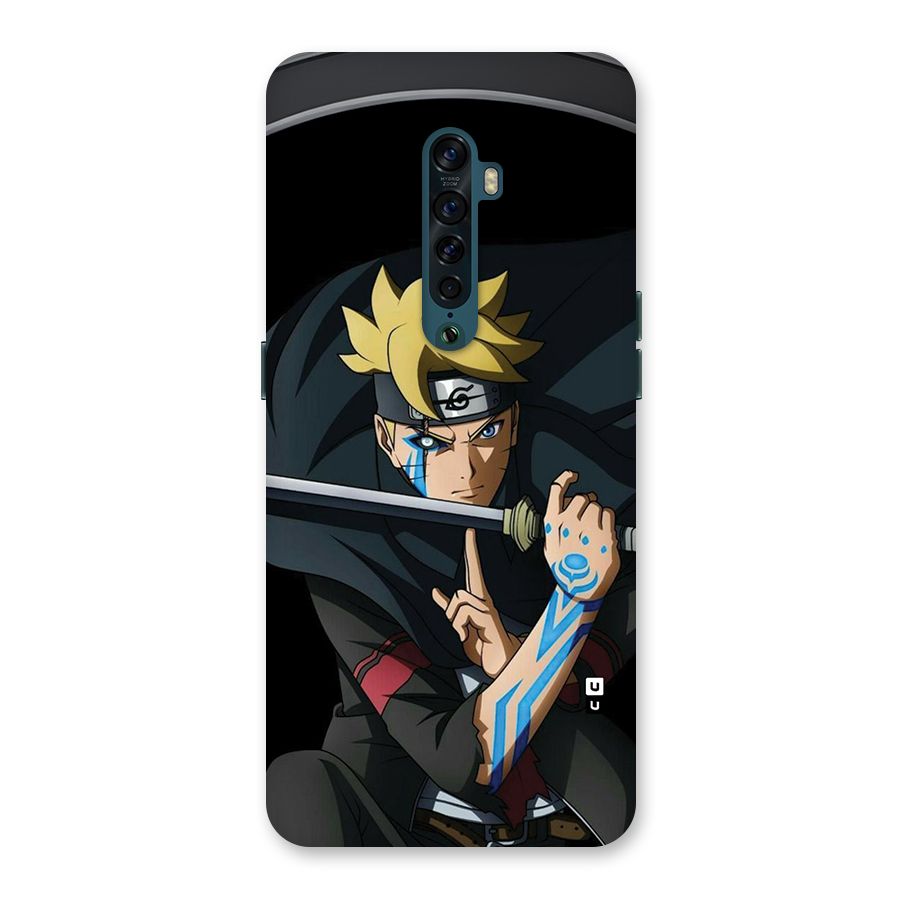 Boruto Uzumaki Stance Back Case for Oppo Reno2