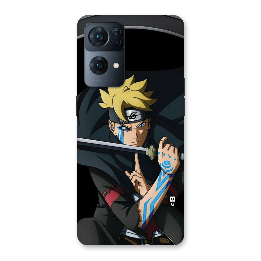 Boruto Uzumaki Stance Back Case for Oppo Reno7 Pro 5G