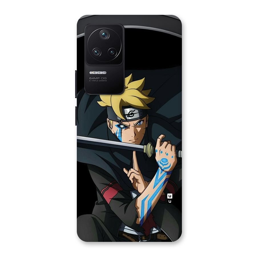 Boruto Uzumaki Stance Back Case for Poco F4 5G