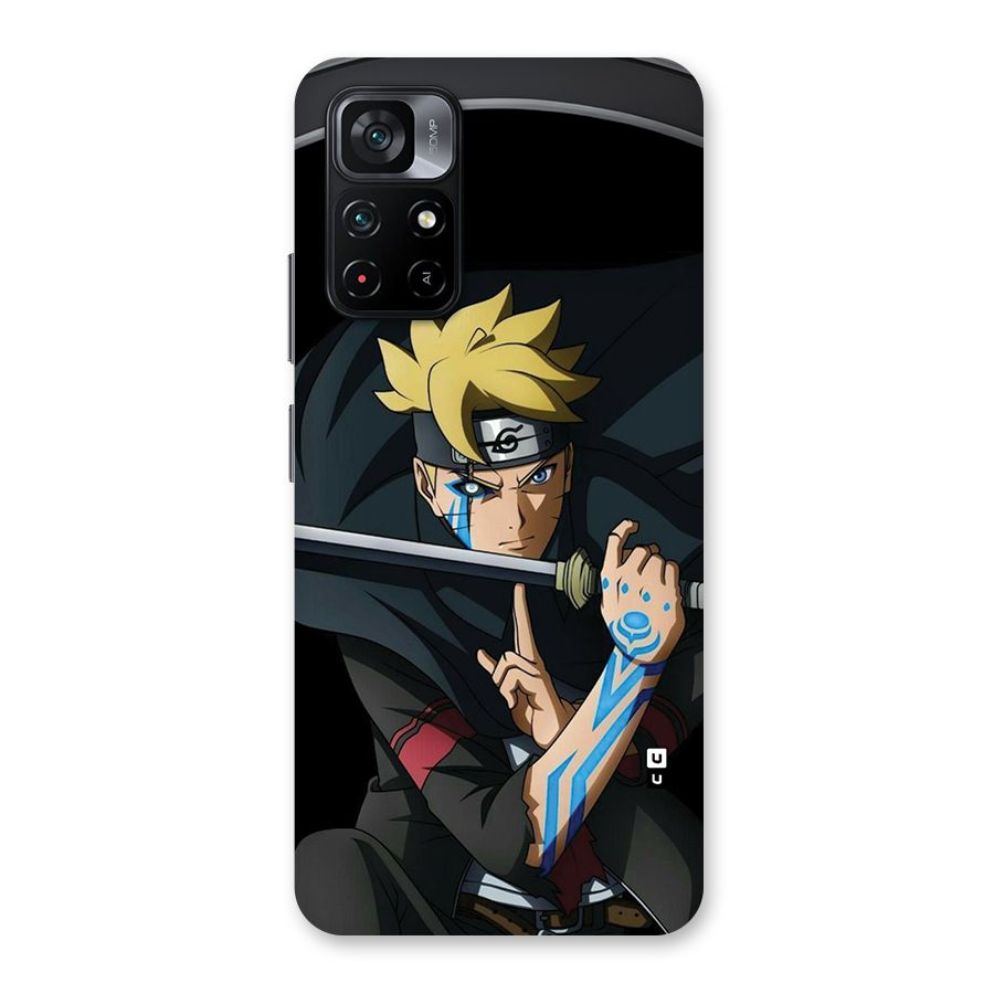 Boruto Uzumaki Stance Back Case for Poco M4 Pro 5G