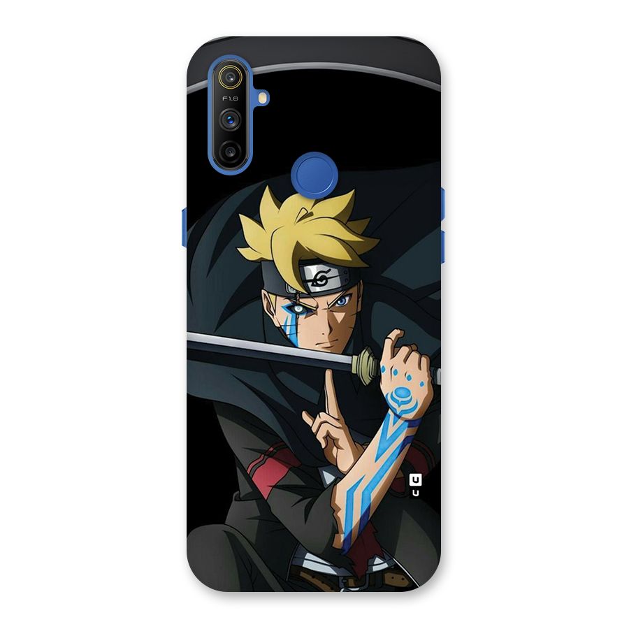 Boruto Uzumaki Stance Back Case for Realme Narzo 10A