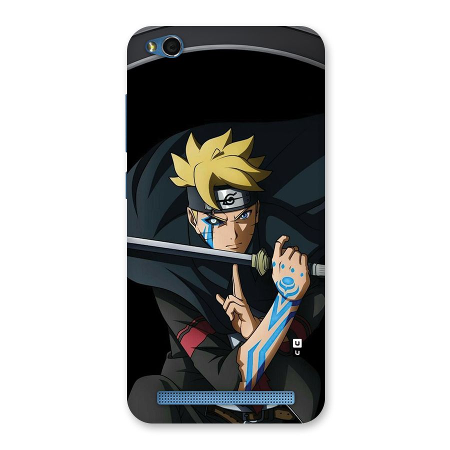 Boruto Uzumaki Stance Back Case for Redmi 5A