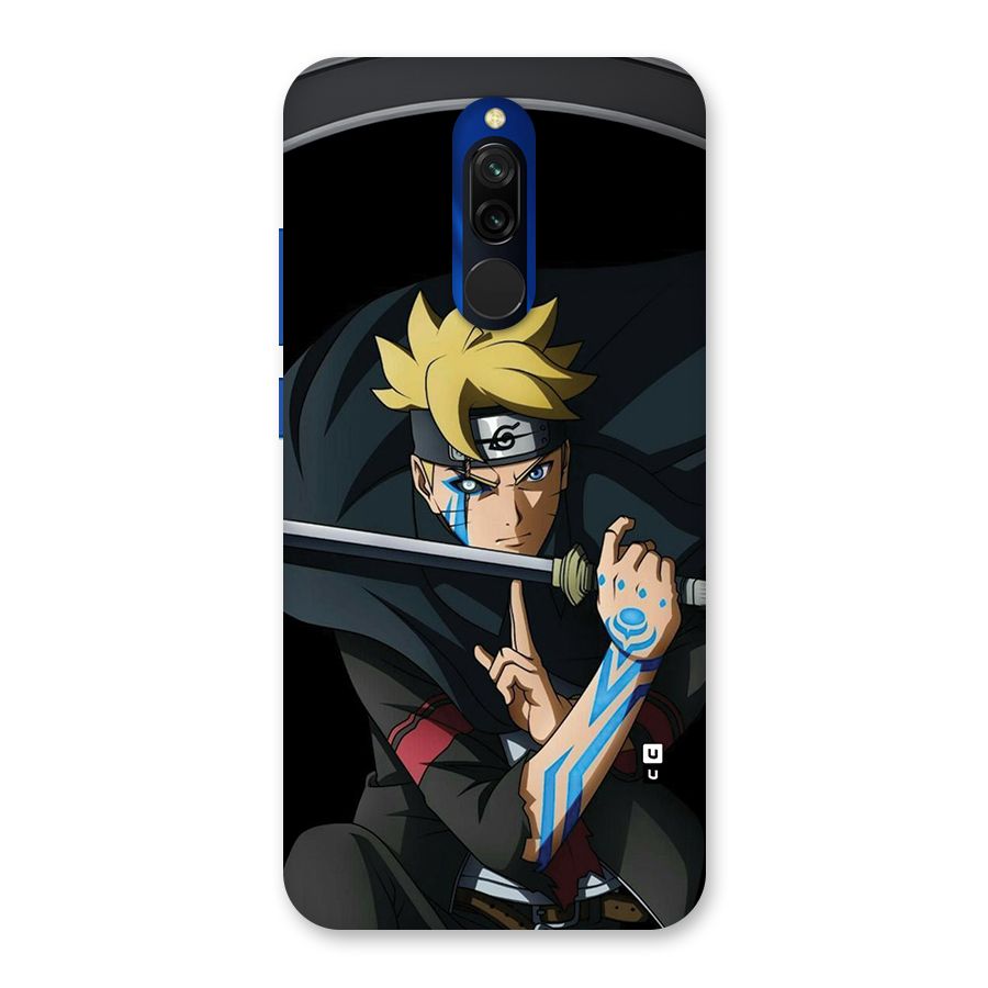 Boruto Uzumaki Stance Back Case for Redmi 8