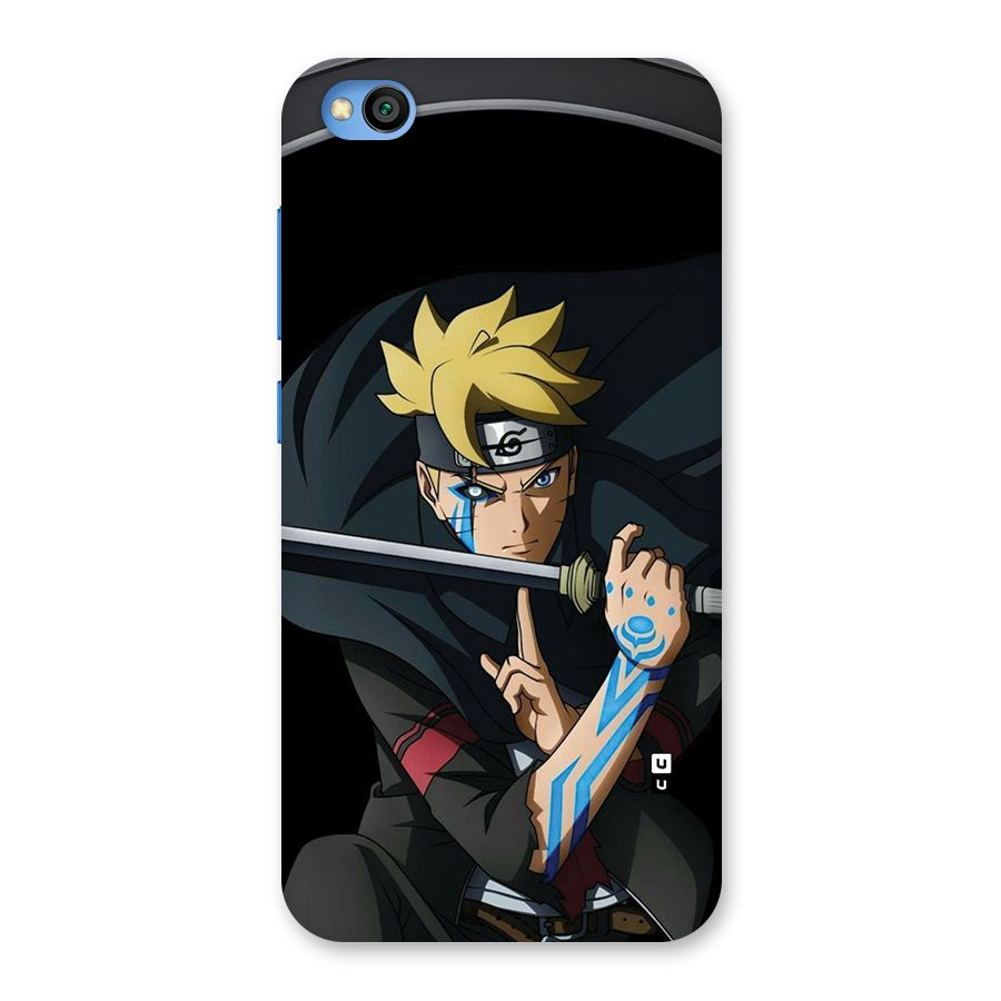 Boruto Uzumaki Stance Back Case for Redmi Go