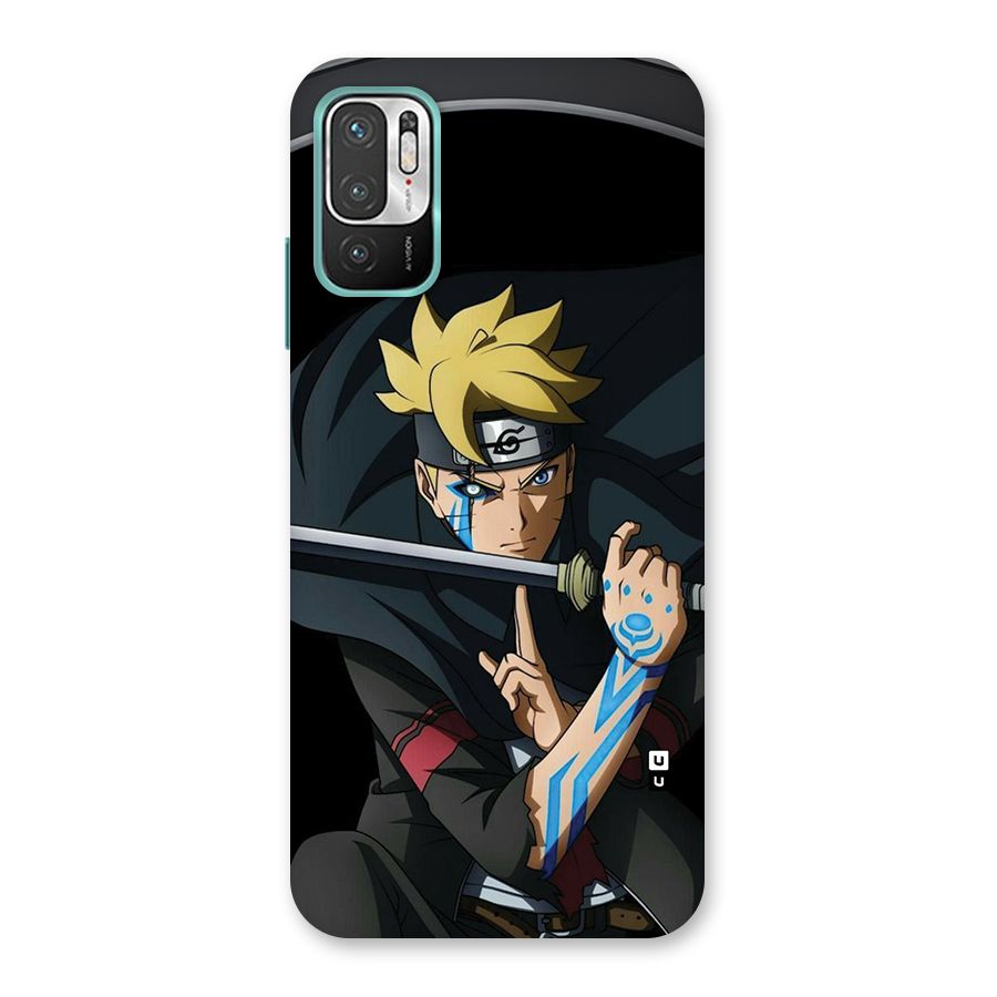 Boruto Uzumaki Stance Back Case for Redmi Note 10T 5G