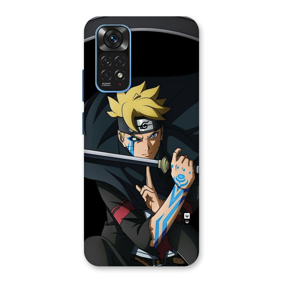 Boruto Uzumaki Stance Back Case for Redmi Note 11S