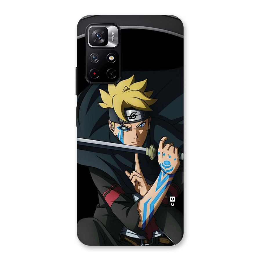Boruto Uzumaki Stance Back Case for Redmi Note 11T 5G
