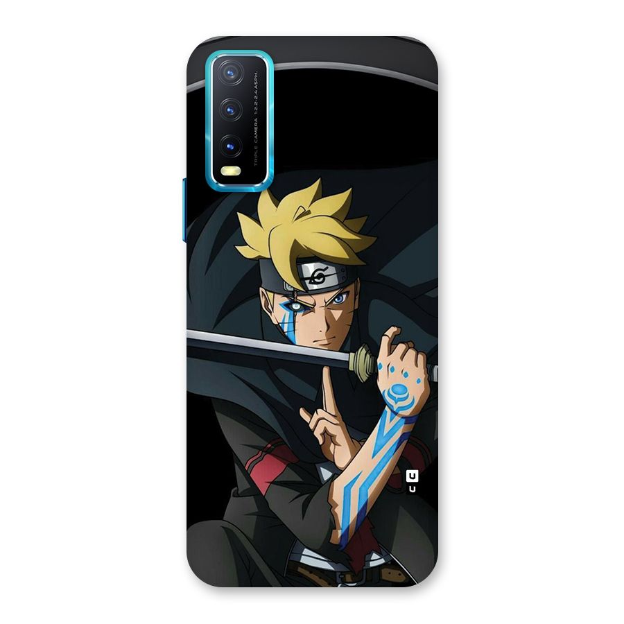 Boruto Uzumaki Stance Back Case for Vivo Y20A