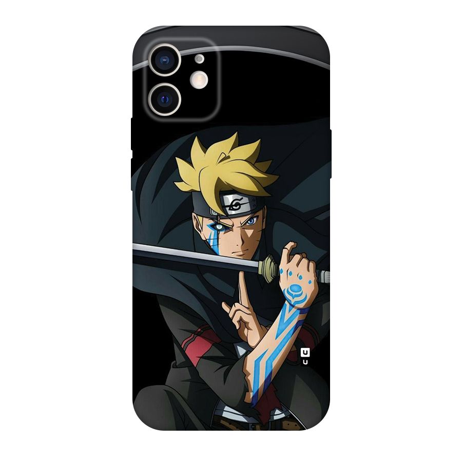Boruto Uzumaki Stance Back Case for iPhone 12