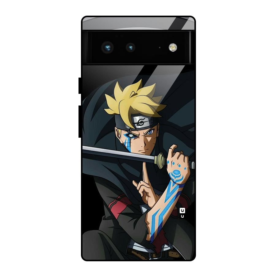 Boruto Uzumaki Stance Glass Back Case for Google Pixel 6