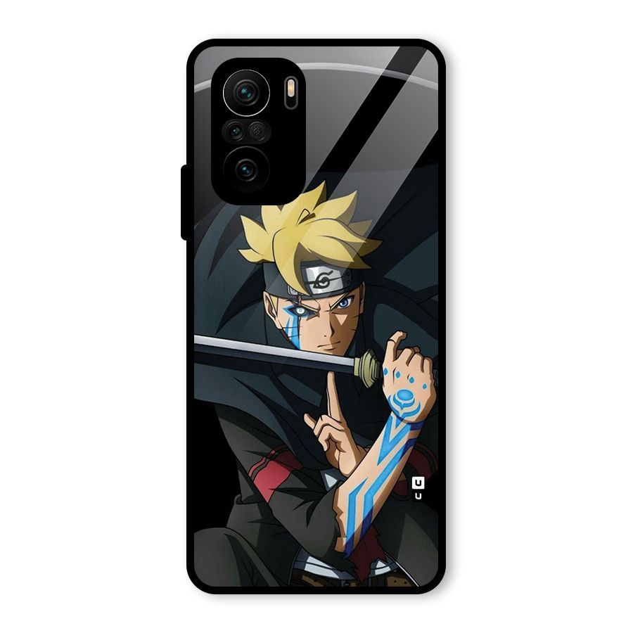 Boruto Uzumaki Stance Glass Back Case for Mi 11X Pro