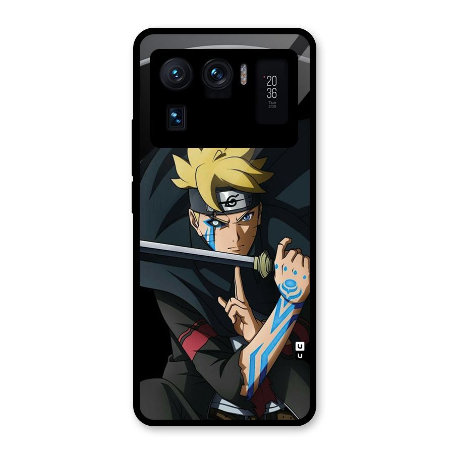 Boruto Uzumaki Stance Glass Back Case for Mi 11 Ultra