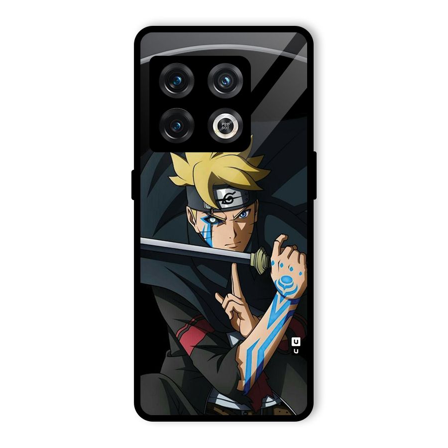 Boruto Uzumaki Stance Glass Back Case for OnePlus 10 Pro 5G